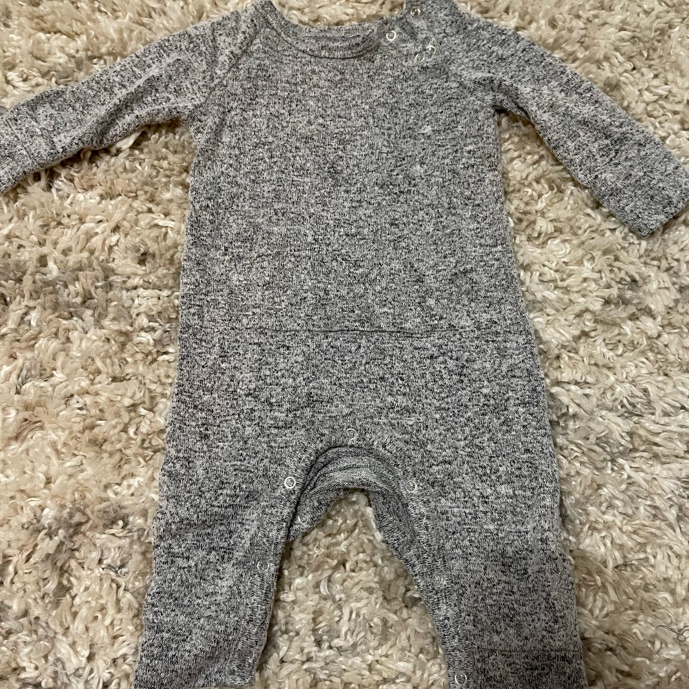Grayson mini super soft gray one piece